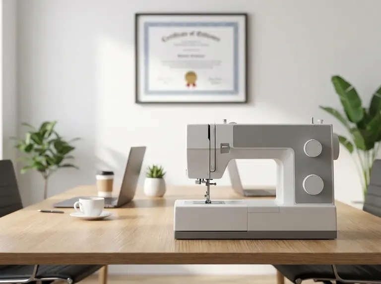 Сертификат на швейную машину